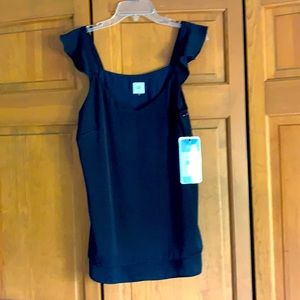 CAbi cami in rich navy blue.